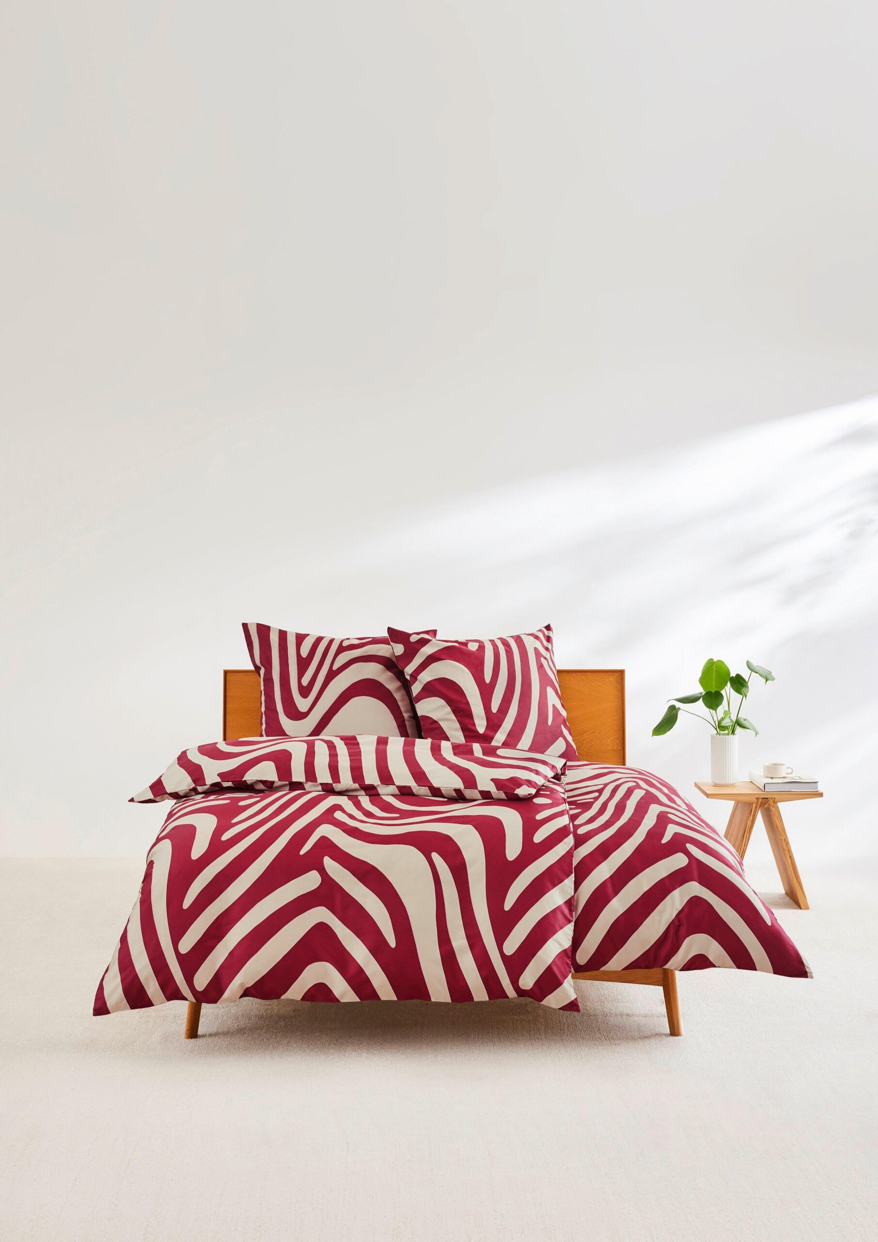 Bettwäsche-Set aus Satin