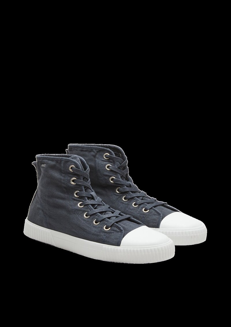 High Sneaker aus Canvas