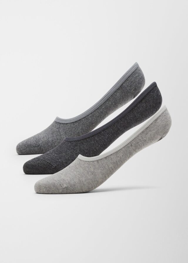 Füßlinge im Dreierpack