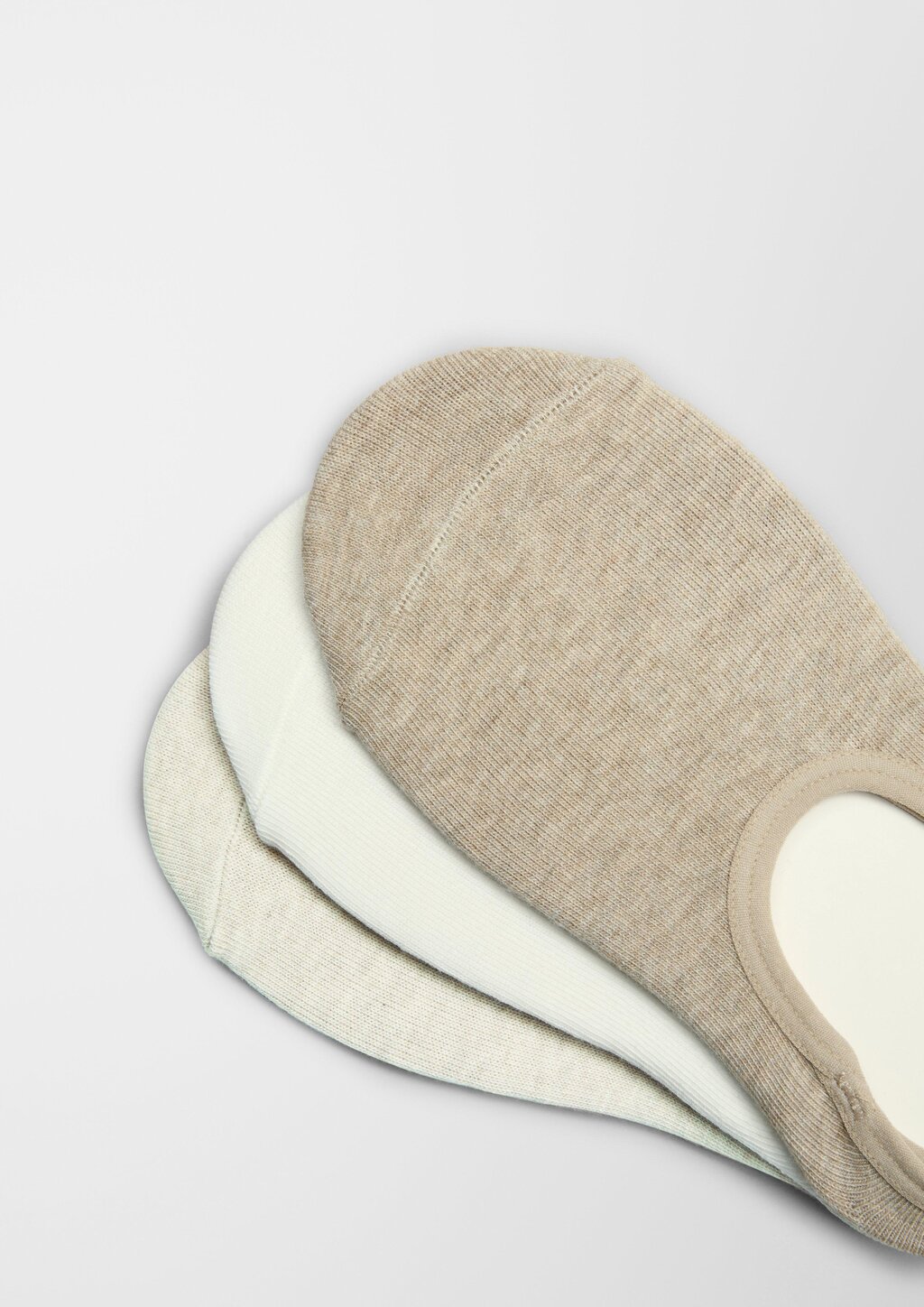 3er-Pack Füßlinge aus Baumwollmix