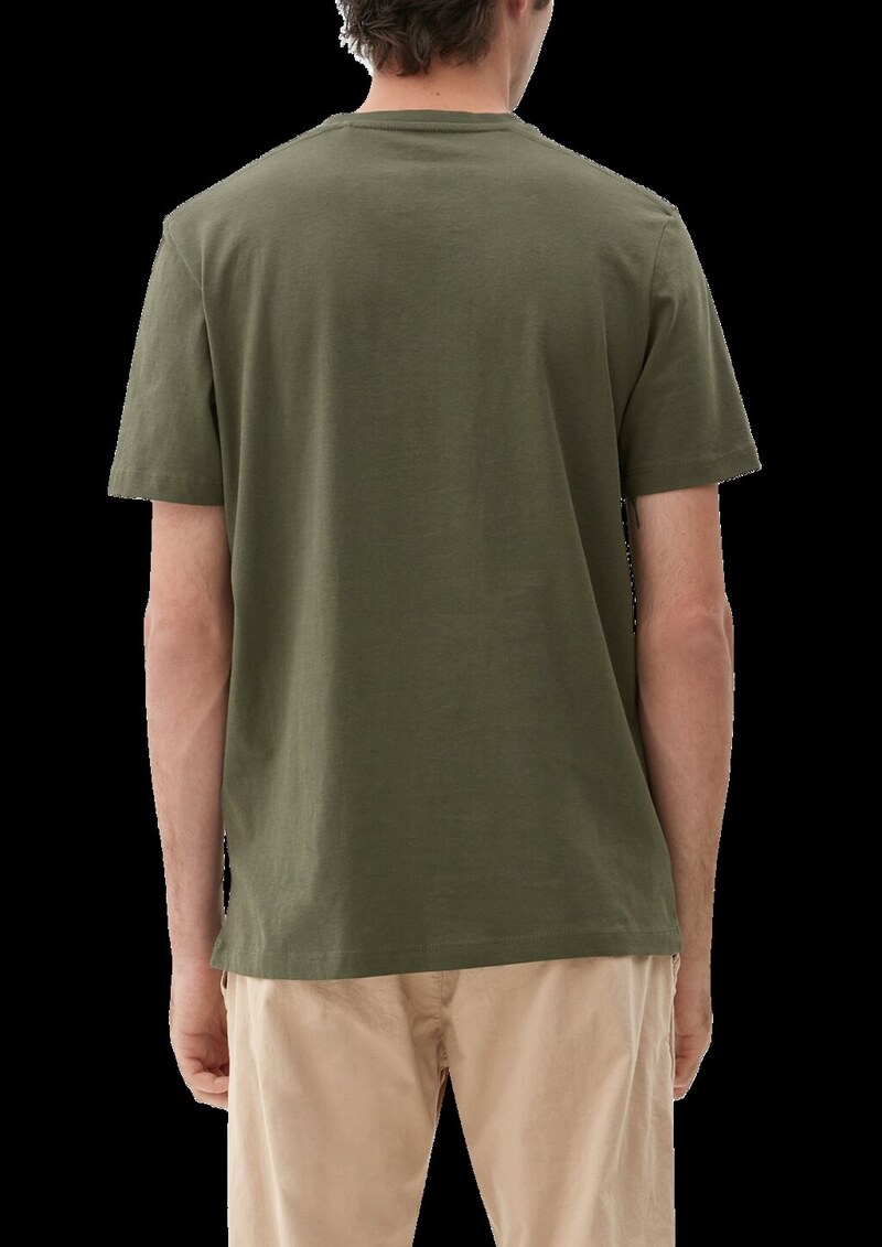 Baumwoll-T-Shirt mit Logo-Print