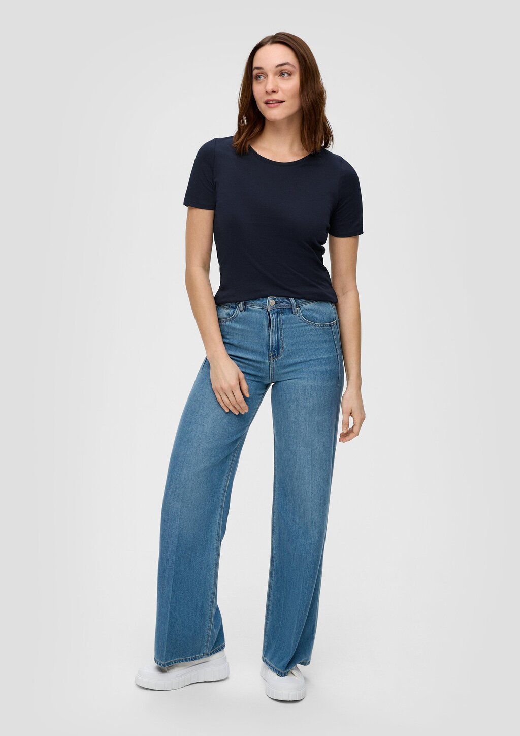 Jeans Betsy / Slim Fit / Mid Rise / Slim Leg