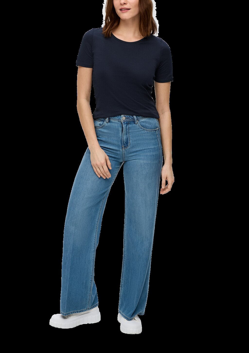 Jeans Betsy / Slim Fit / Mid Rise / Slim Leg