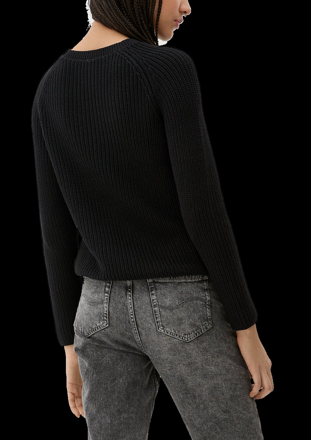 Strickpullover aus Viskosemix