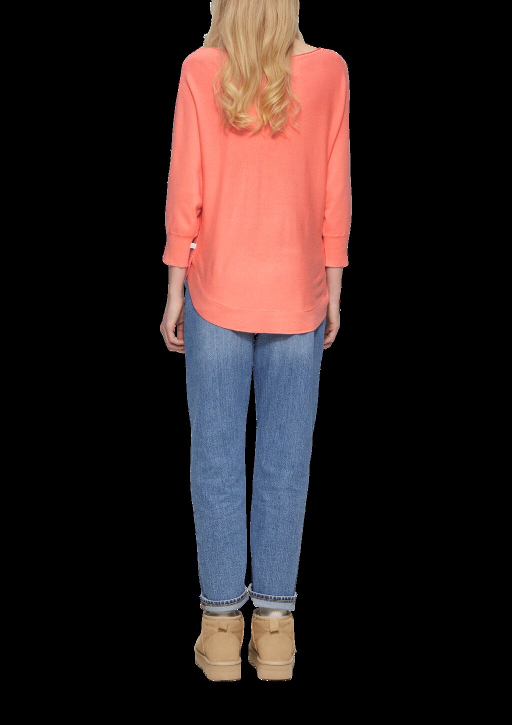 Strickpullover aus Viskosemix