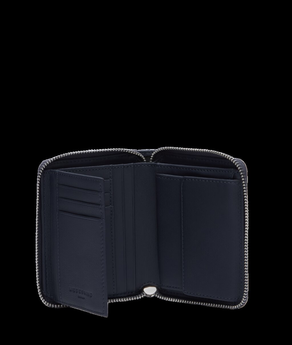 Geräumiges Portemonnaie aus Leder