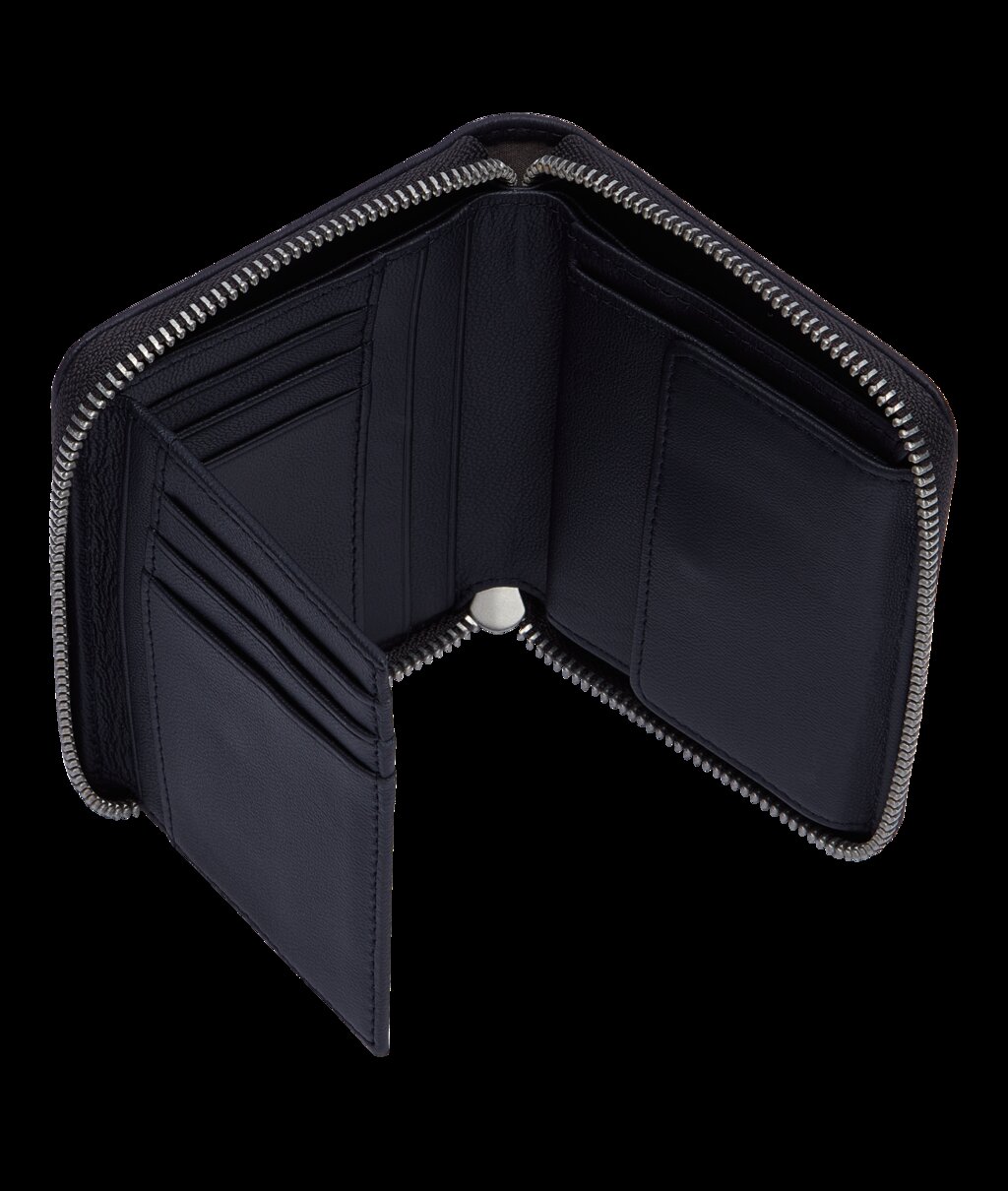 Geräumiges Portemonnaie aus Leder