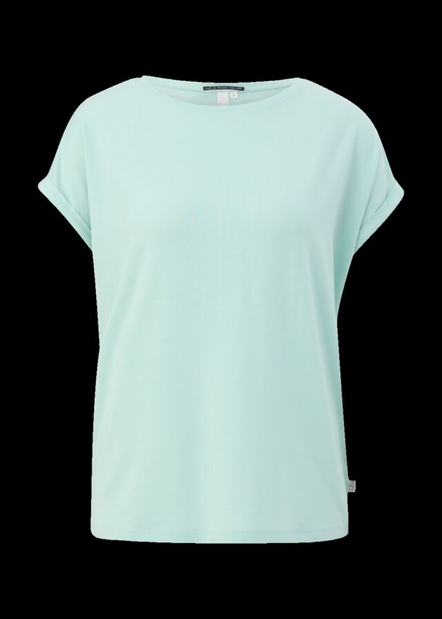 Loose-Fit-Shirt im Lyocellmix