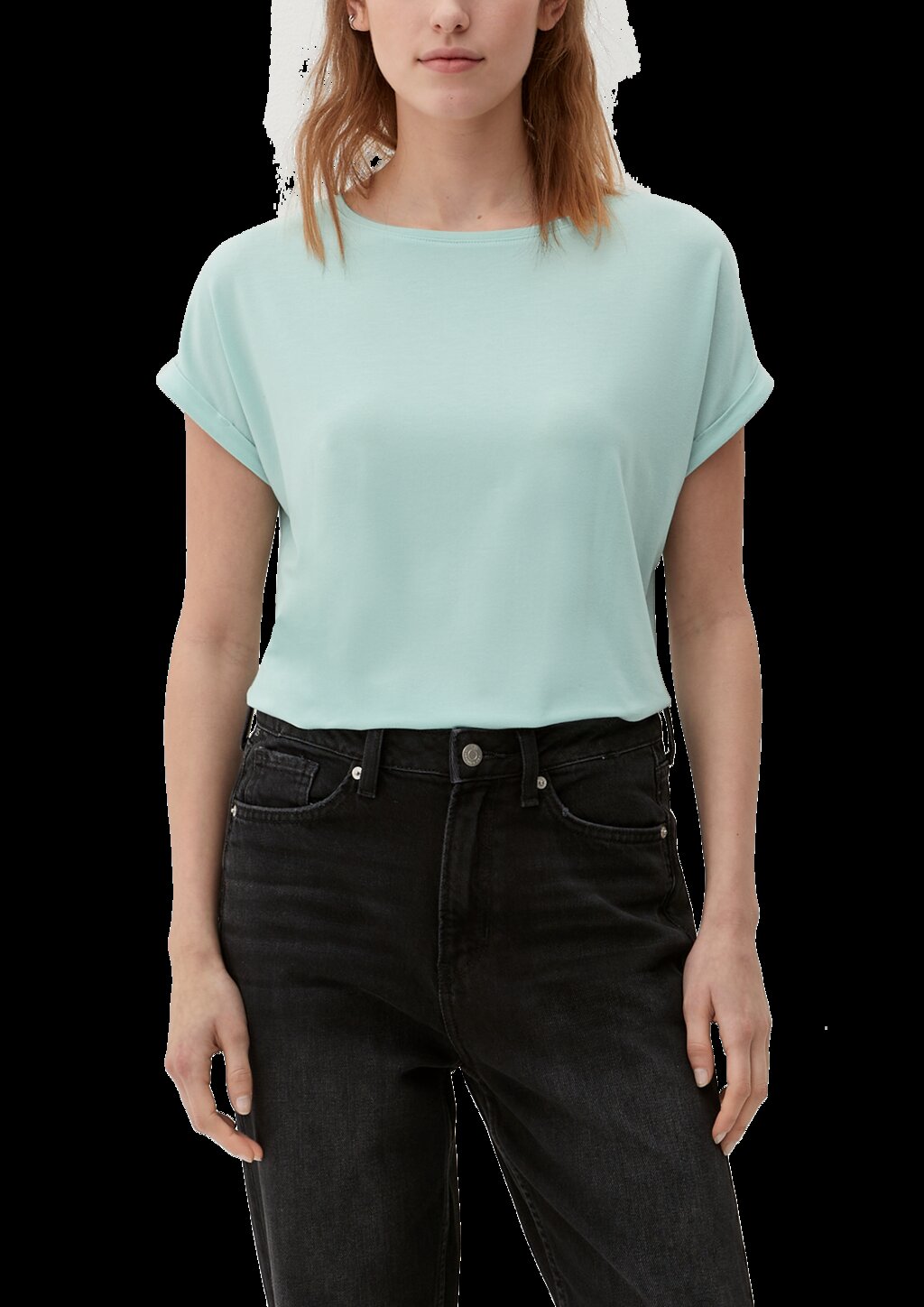 Loose-Fit-Shirt im Lyocellmix