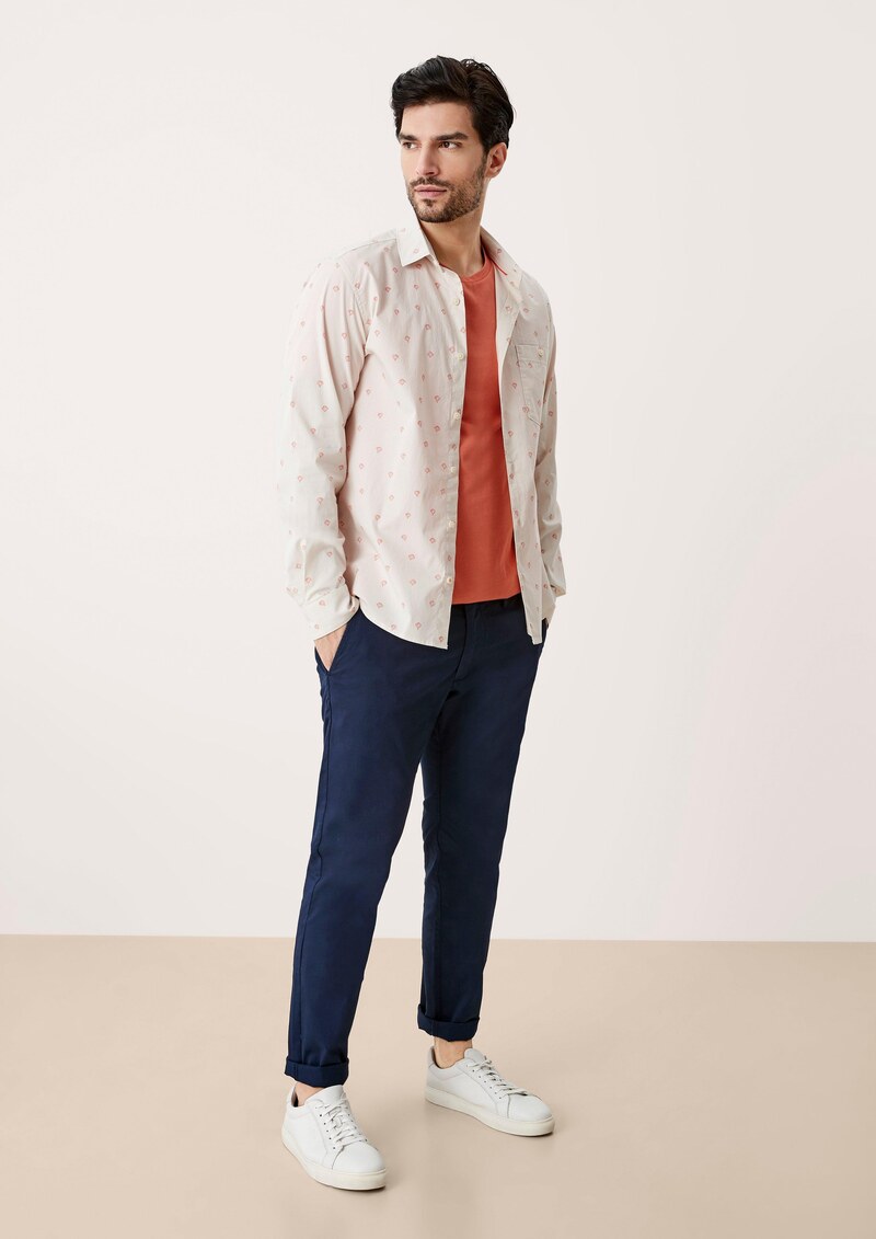 Austin: Slim Fit-Chino aus Baumwolltwill