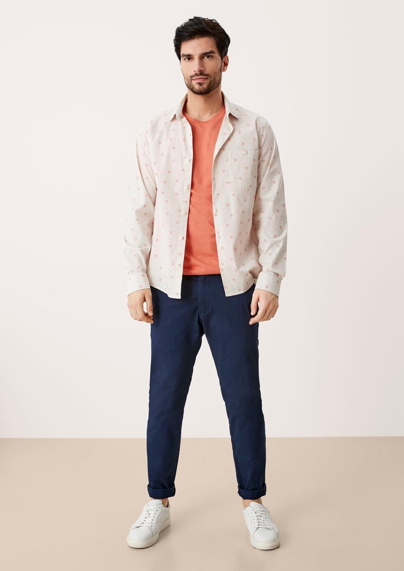 Austin: Slim Fit-Chino aus Baumwolltwill