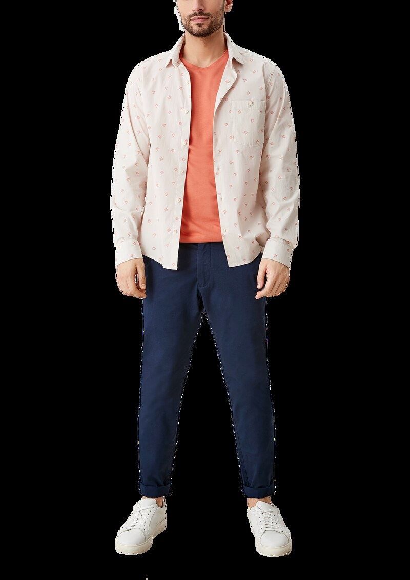 Austin: Slim Fit-Chino aus Baumwolltwill