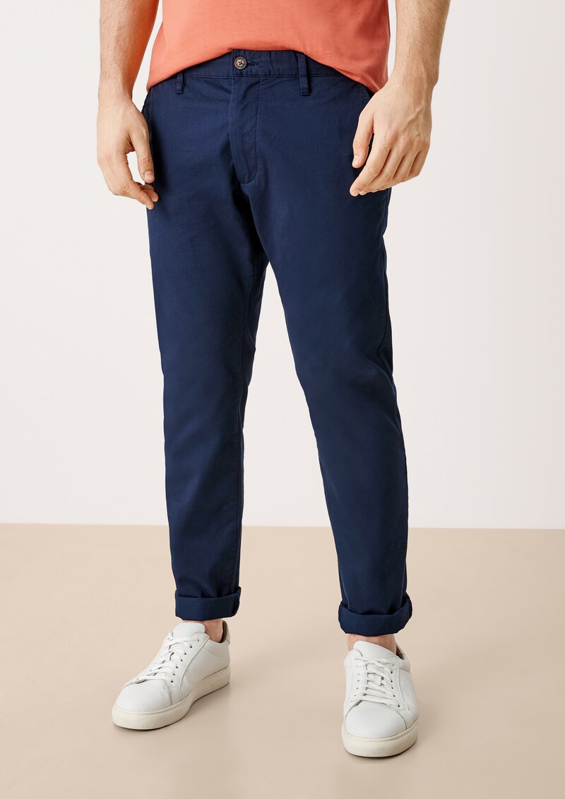 Austin: Slim Fit-Chino aus Baumwolltwill