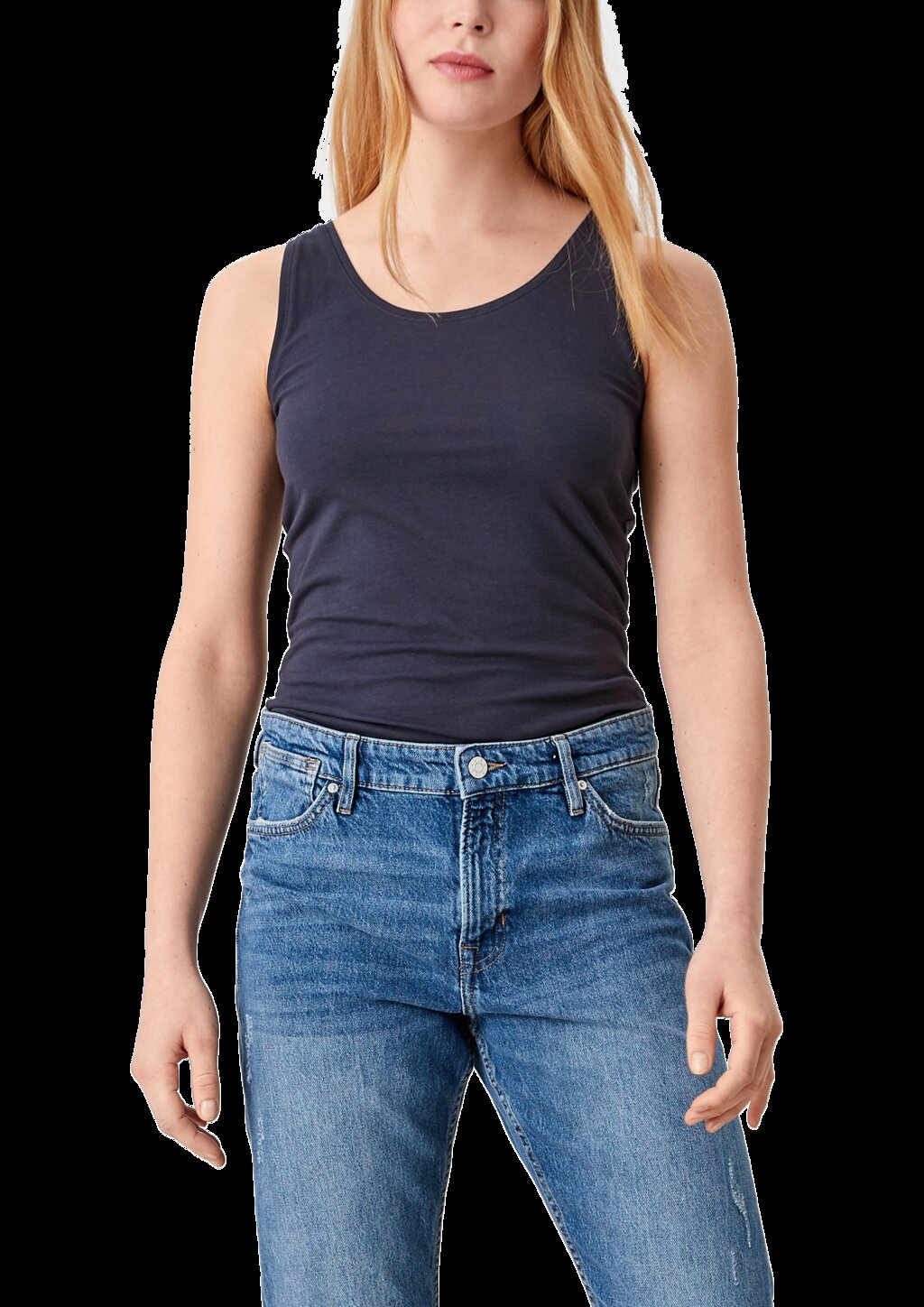 Basic Top aus Jersey