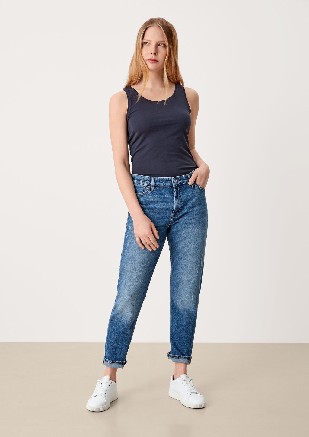 Basic Top aus Jersey