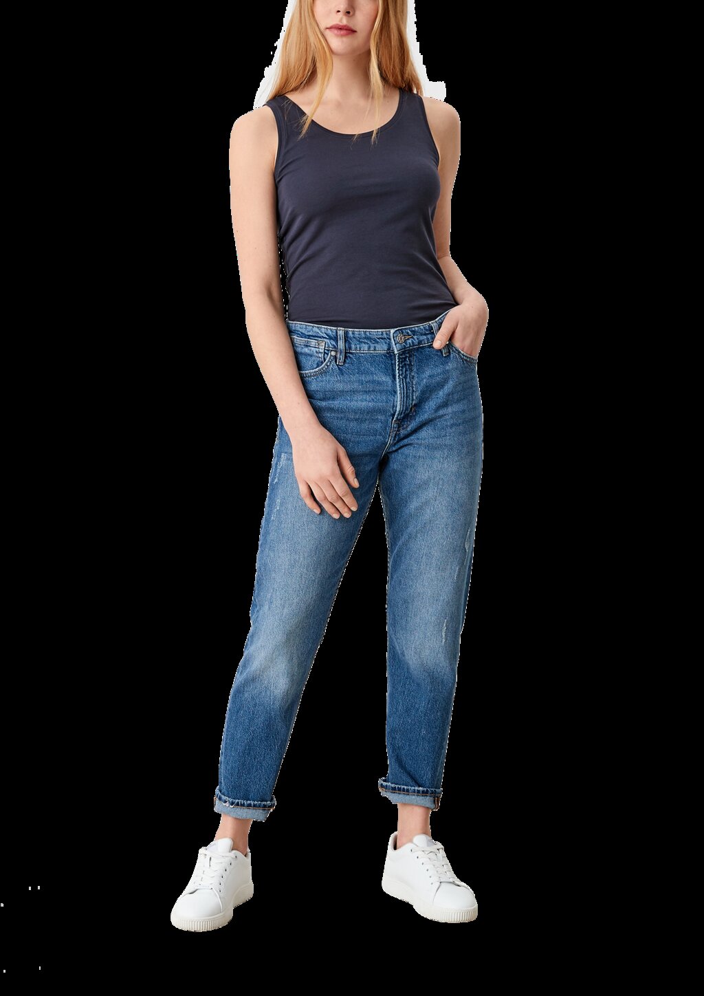 Basic Top aus Jersey