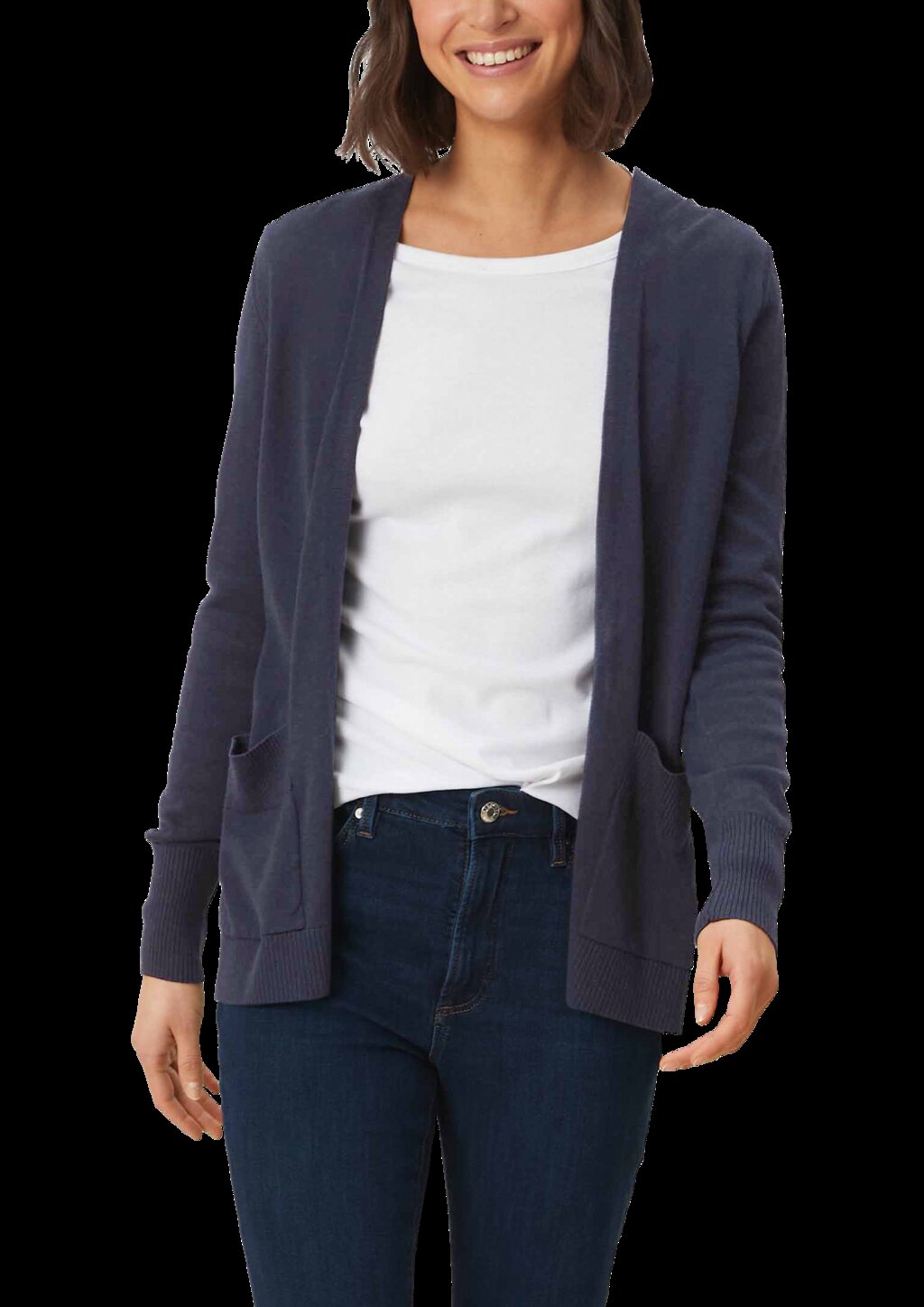 Strickjacke aus Viskosemix