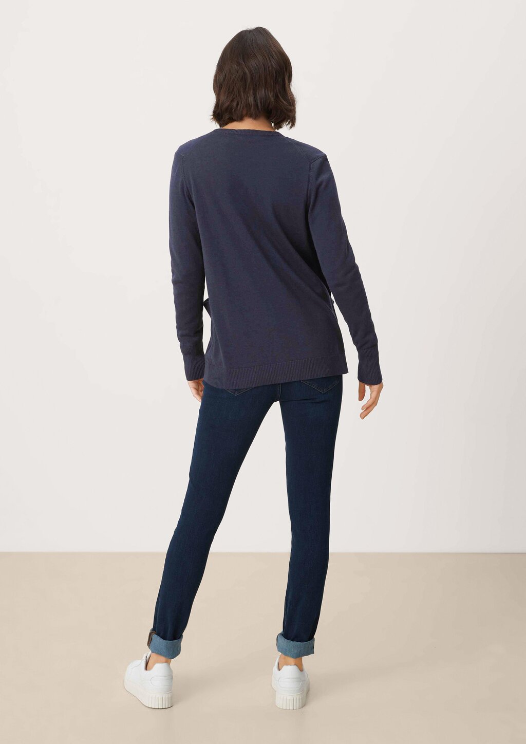 Strickjacke aus Viskosemix