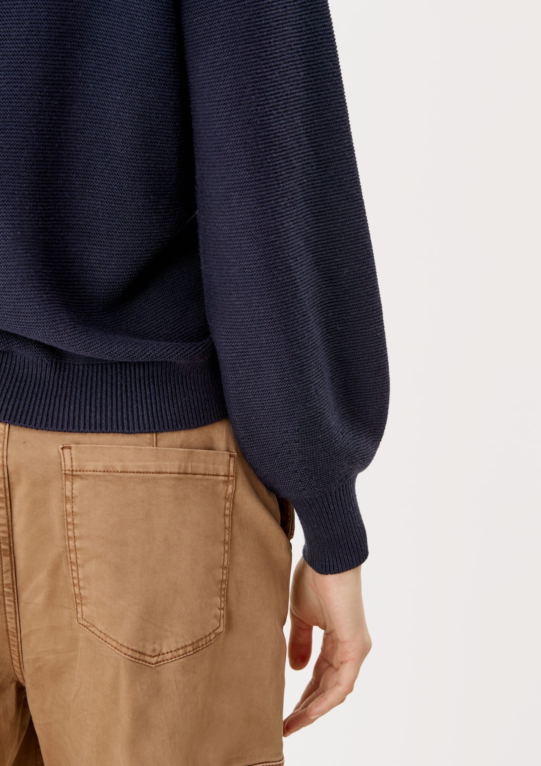 Strickpullover aus Viskosemix