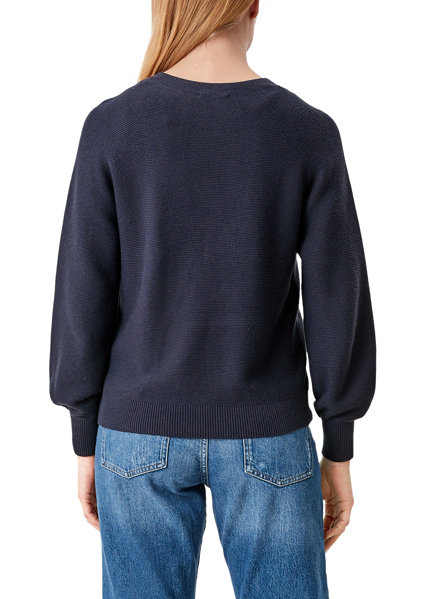 Strickpullover aus Viskosemix