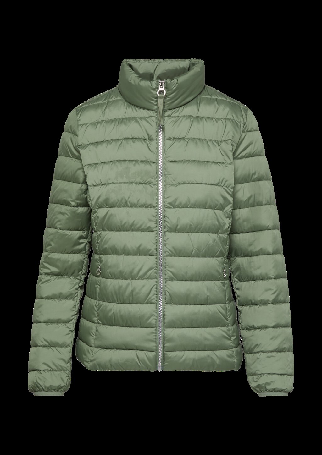 Leichte Jacke mit Steppung und Stehkragen