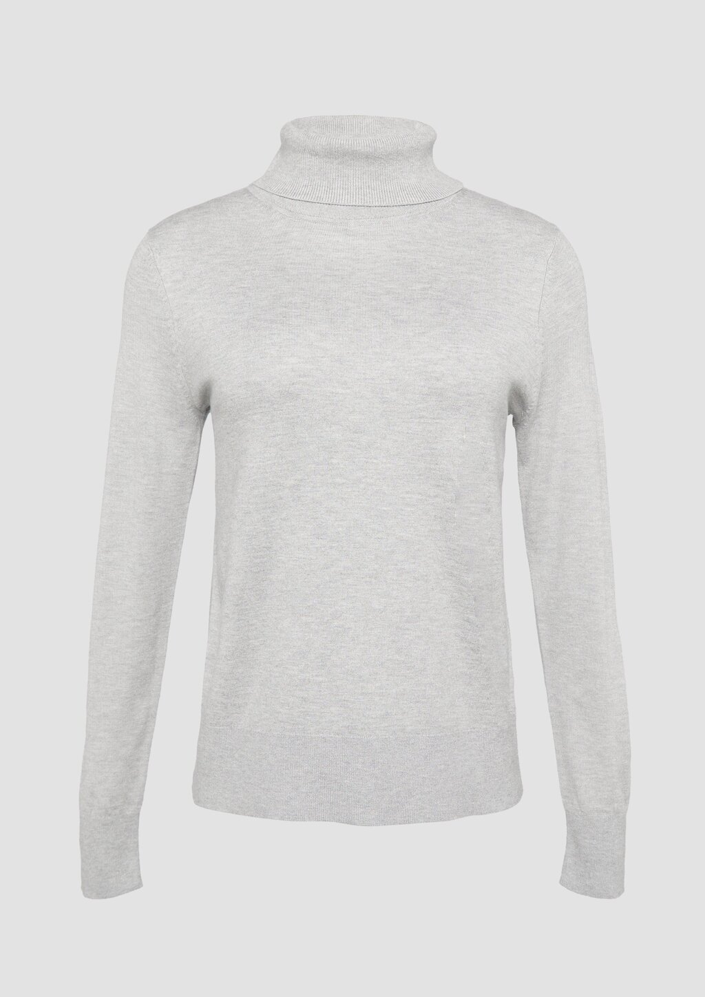 Feinstrickpullover mit Rollkragen