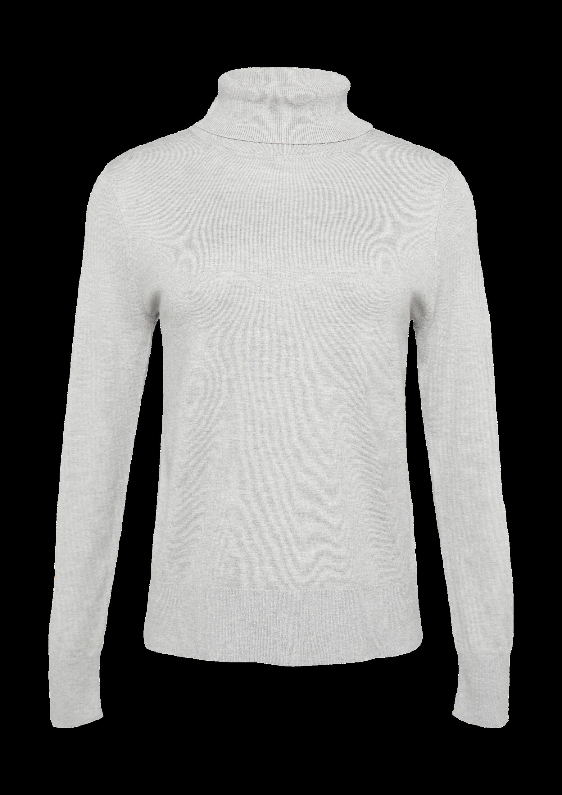 Feinstrickpullover mit Rollkragen