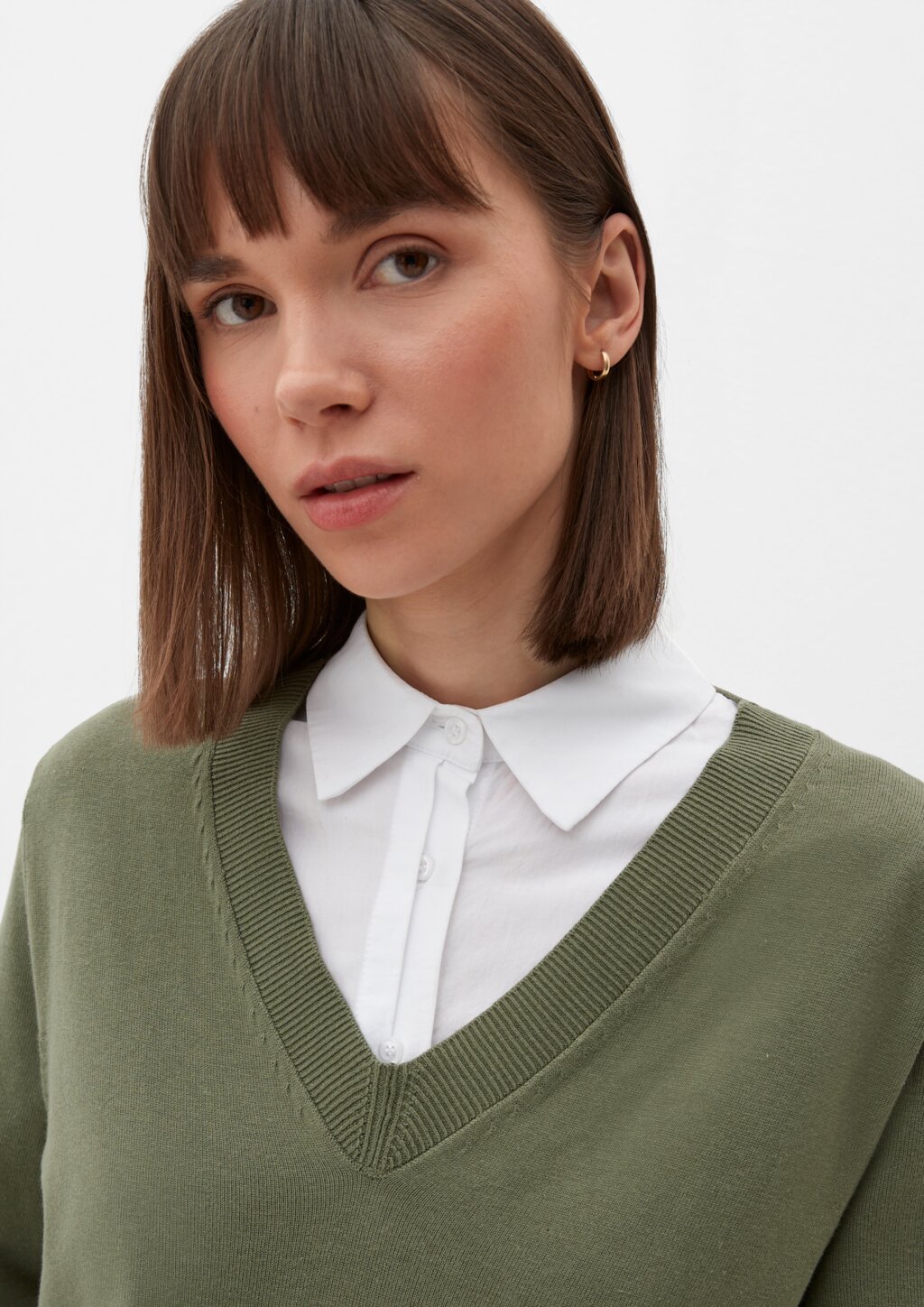 Feinstrickpullover aus Viskosemix