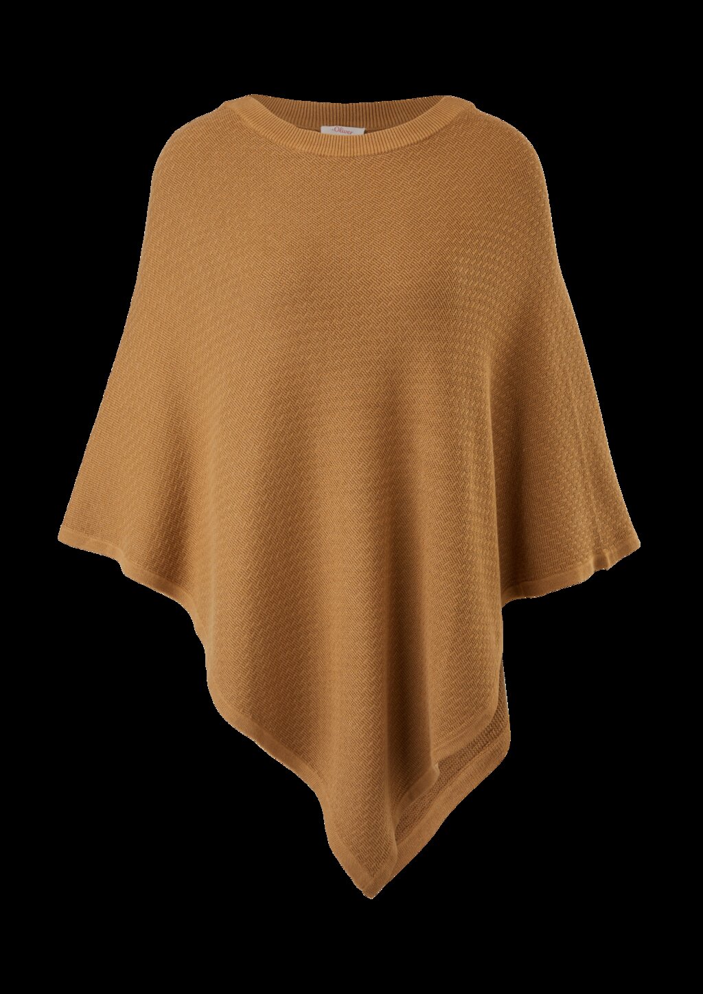 Poncho aus Baumwollmix