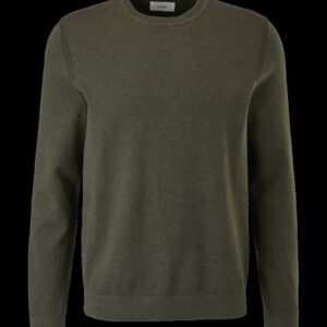 Feinstrickpulli aus Baumwolle