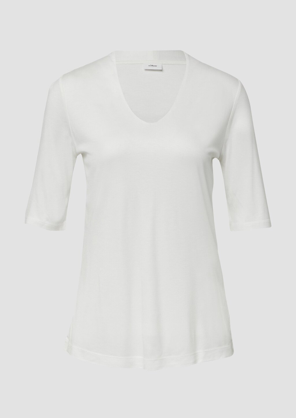 T-Shirt mit V-Ausschnitt