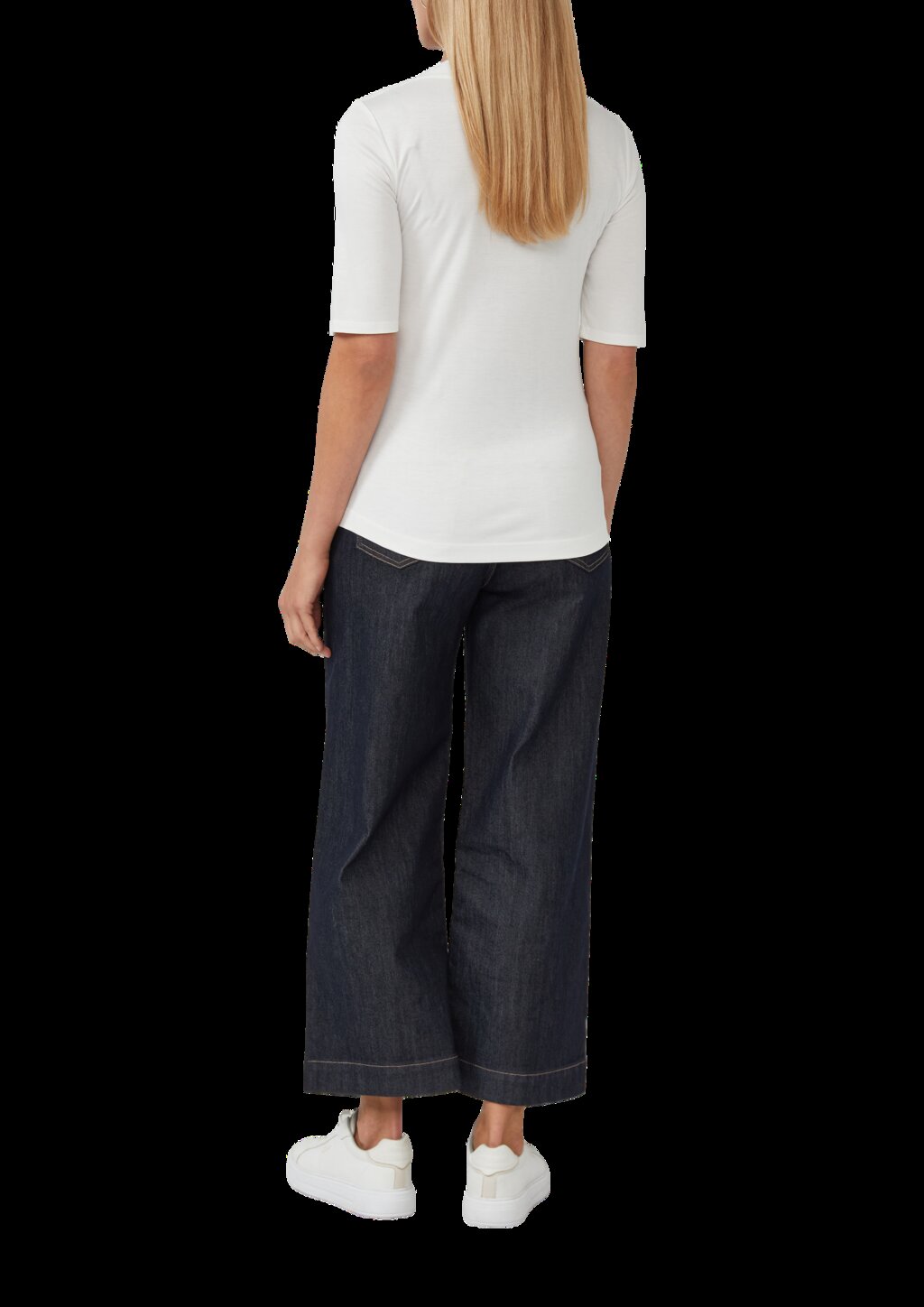 T-Shirt mit V-Ausschnitt