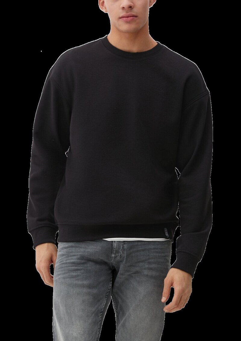 Sweatshirt mit Logostickerei