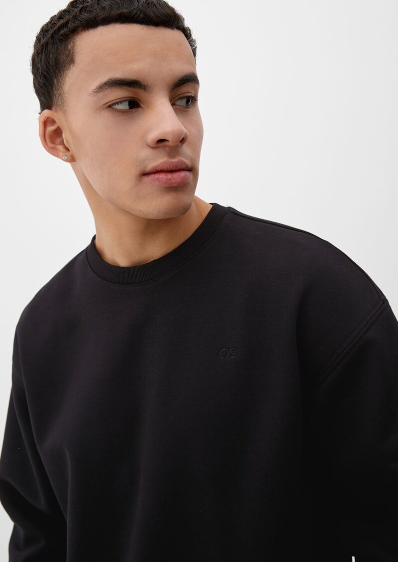 Sweatshirt mit Logostickerei