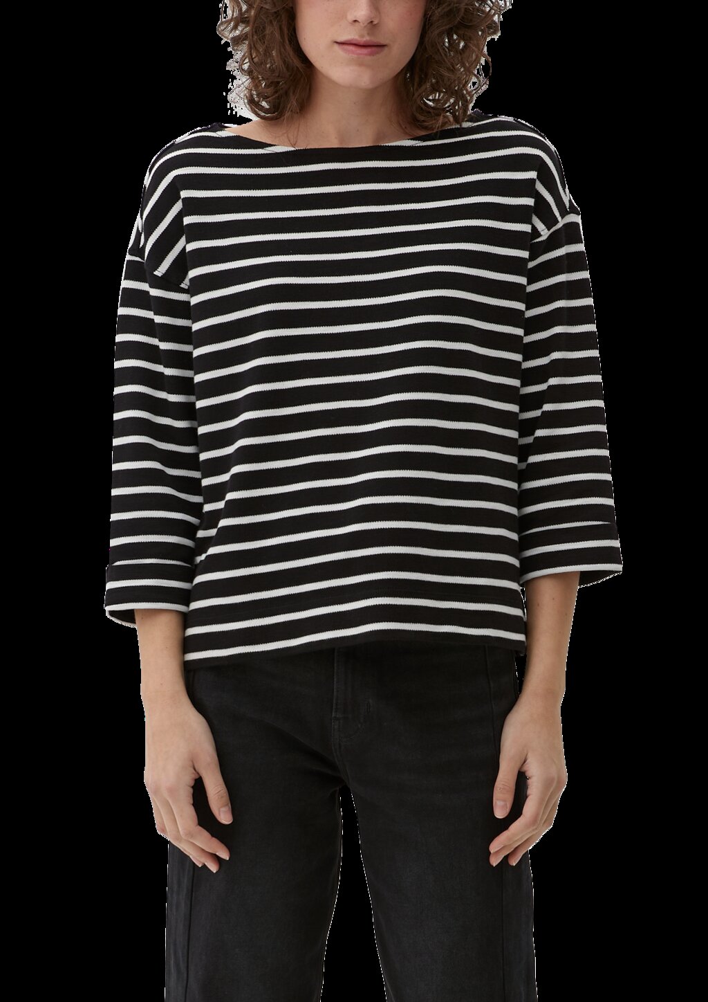 Shirt mit 3/4-Ärmeln