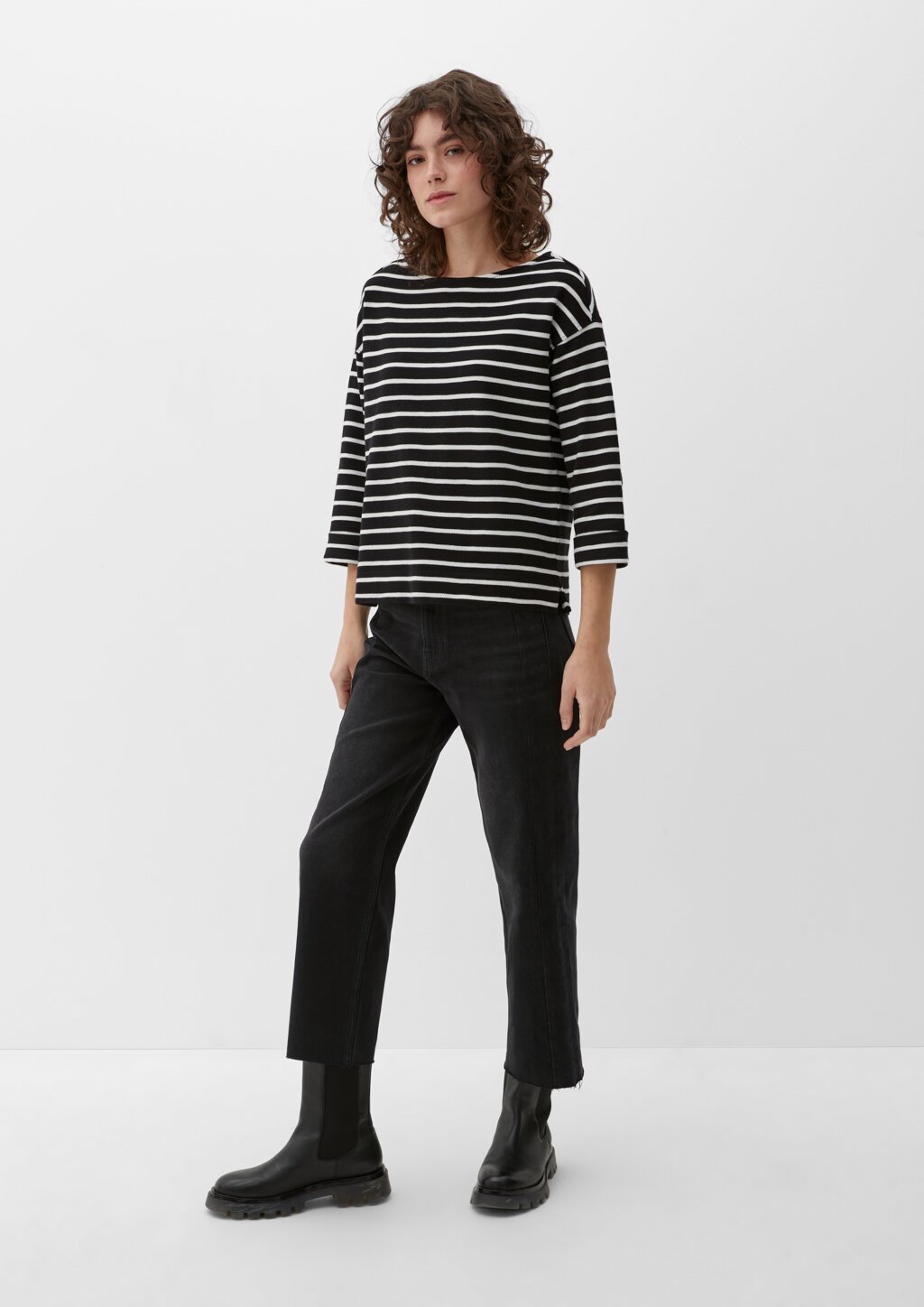 Shirt mit 3/4-Ärmeln