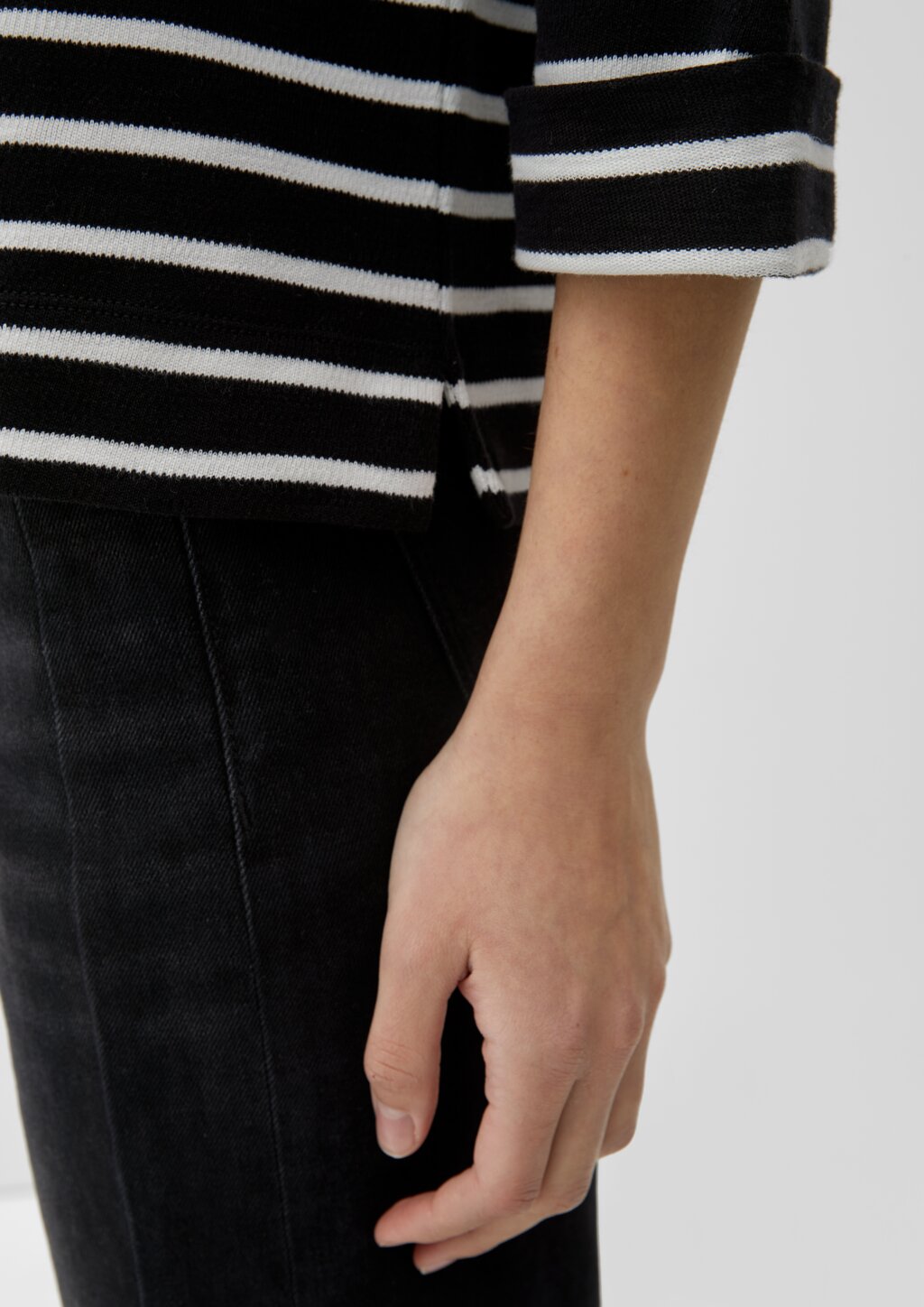 Shirt mit 3/4-Ärmeln