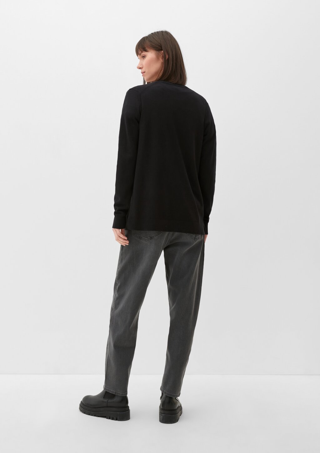 Strickjacke aus Viskosemix