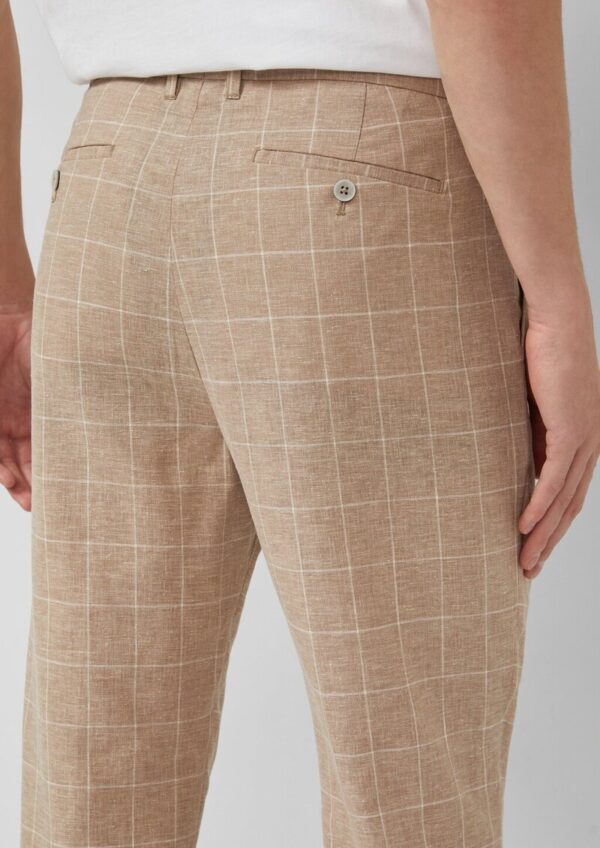 Regular: Hose mit Karomuster