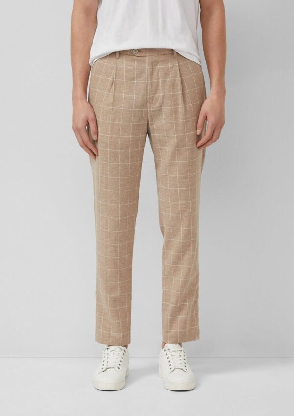 Regular: Hose mit Karomuster