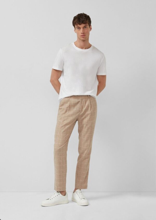 Regular: Hose mit Karomuster