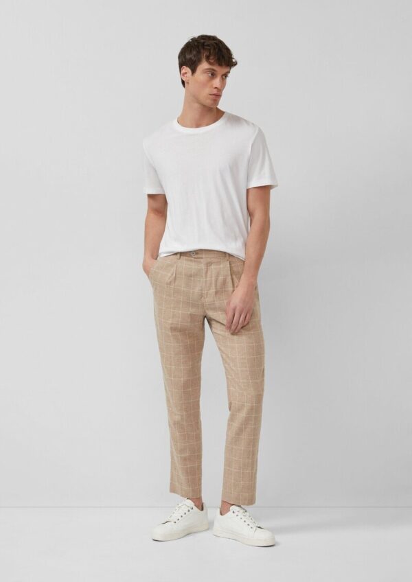 Regular: Hose mit Karomuster