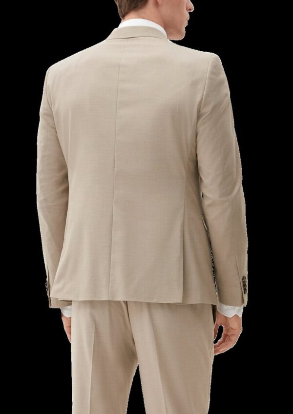 Slim: Sakko aus Viskosemix