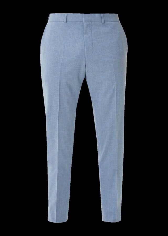 Slim: Hose aus Wollmix