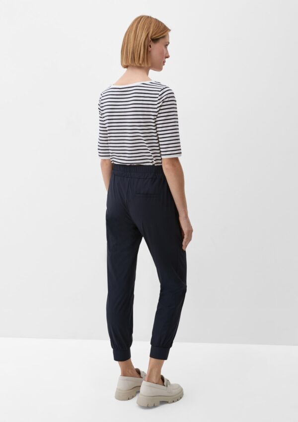 Jerseyshirt mit Ringelmuster