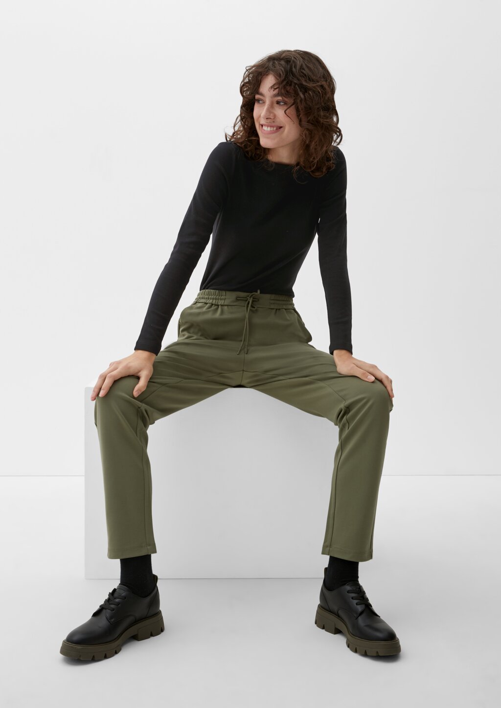 Longsleeve im Slim Fit