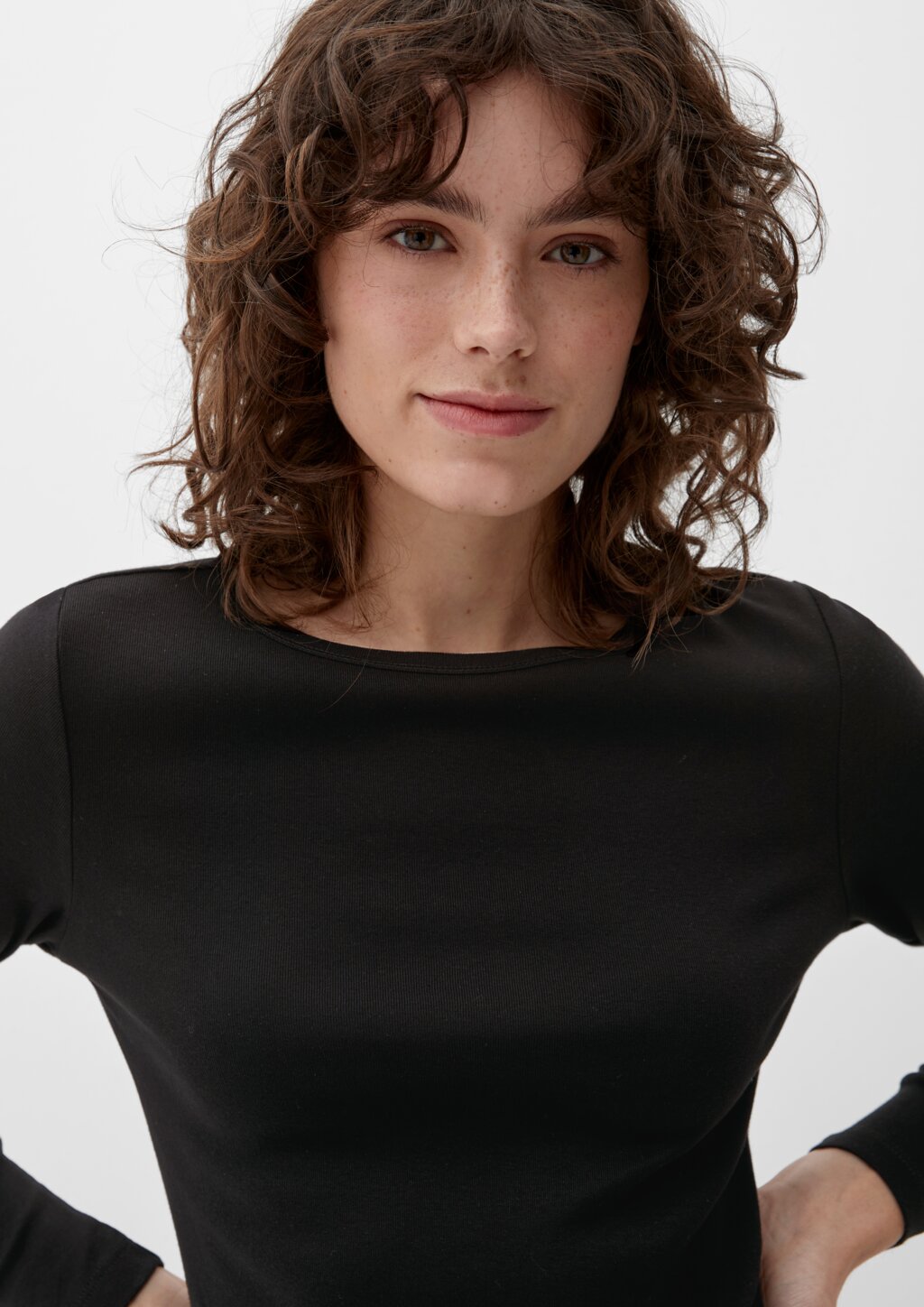 Longsleeve im Slim Fit