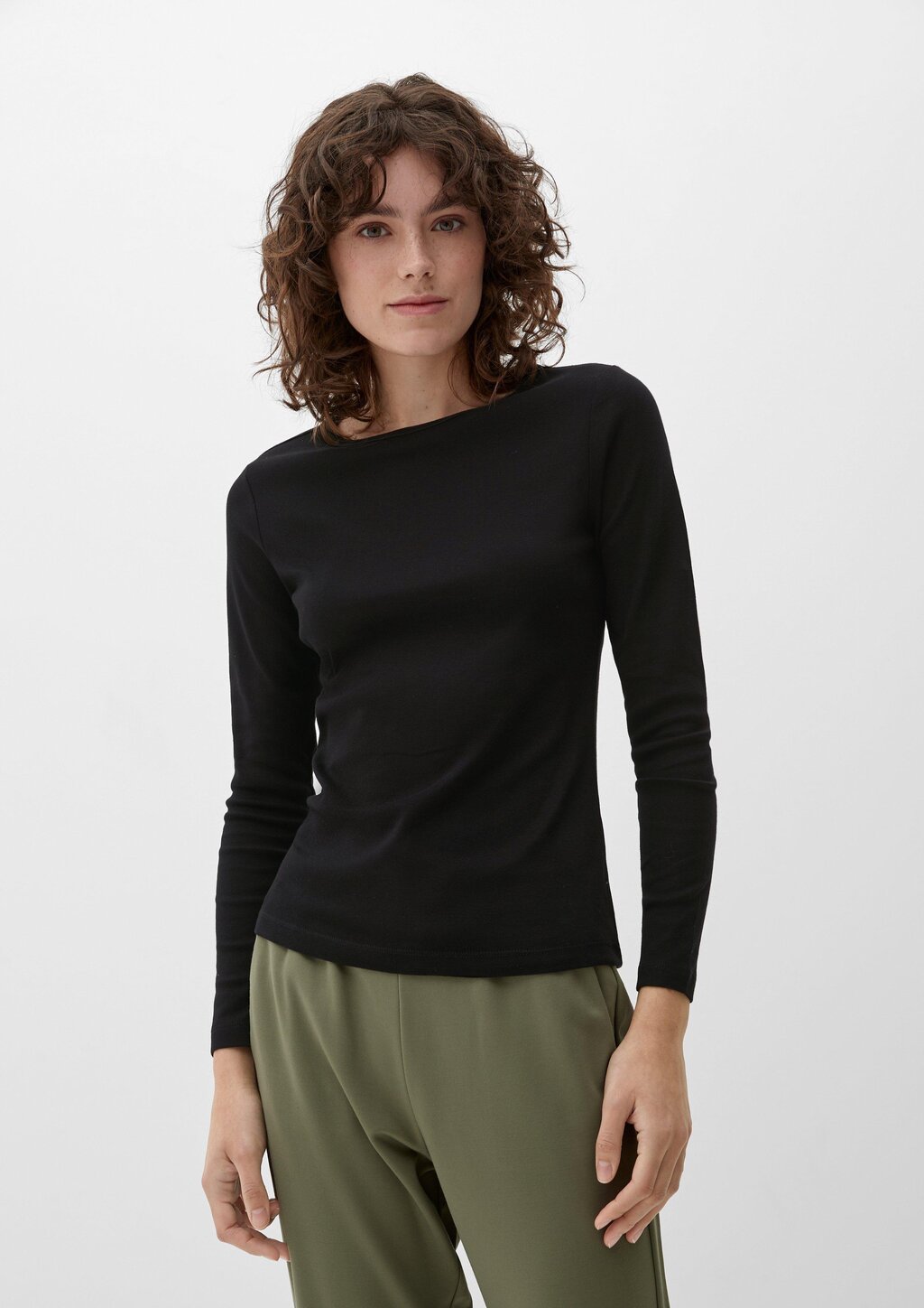 Longsleeve im Slim Fit