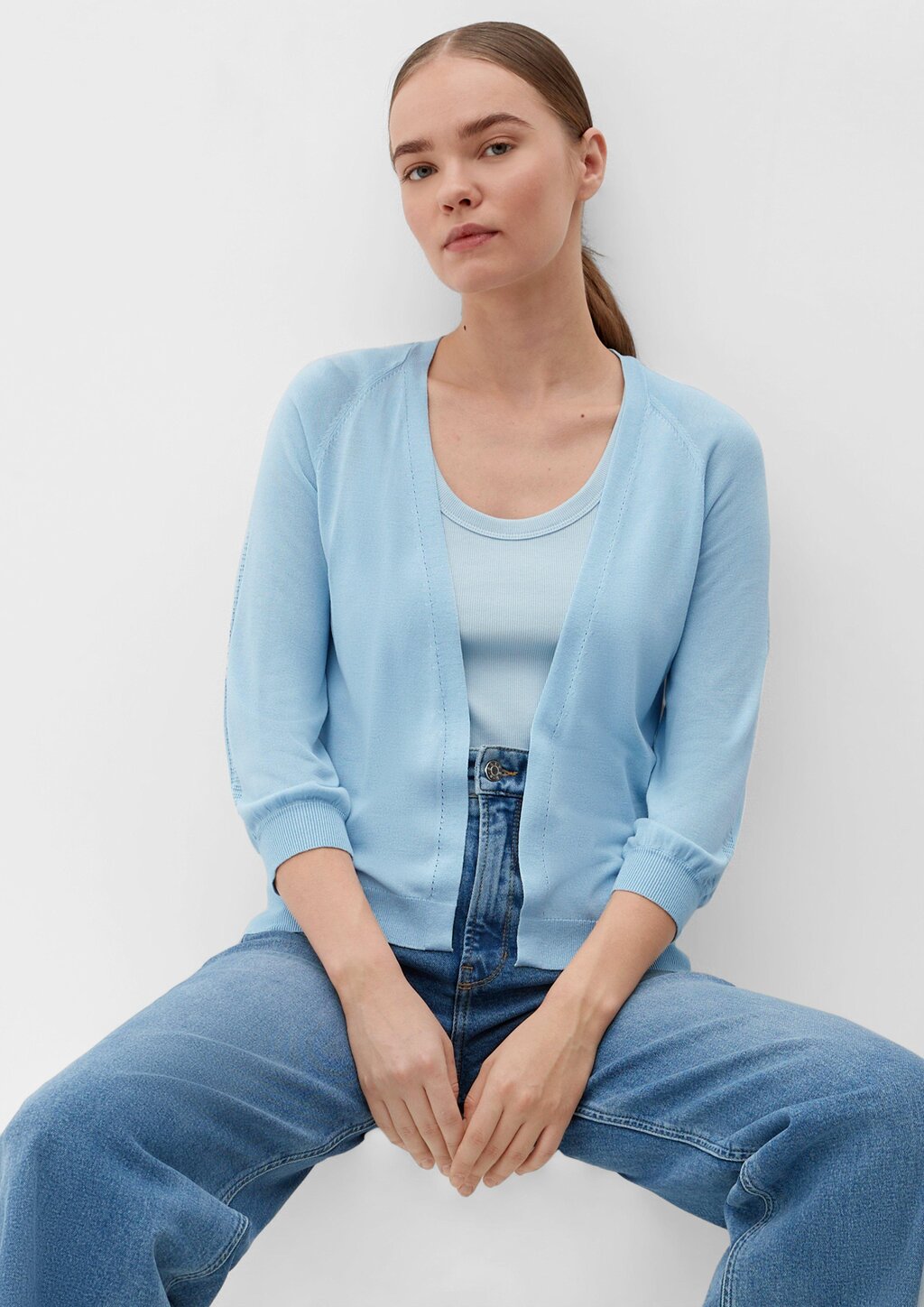 Strickjacke aus Viskose