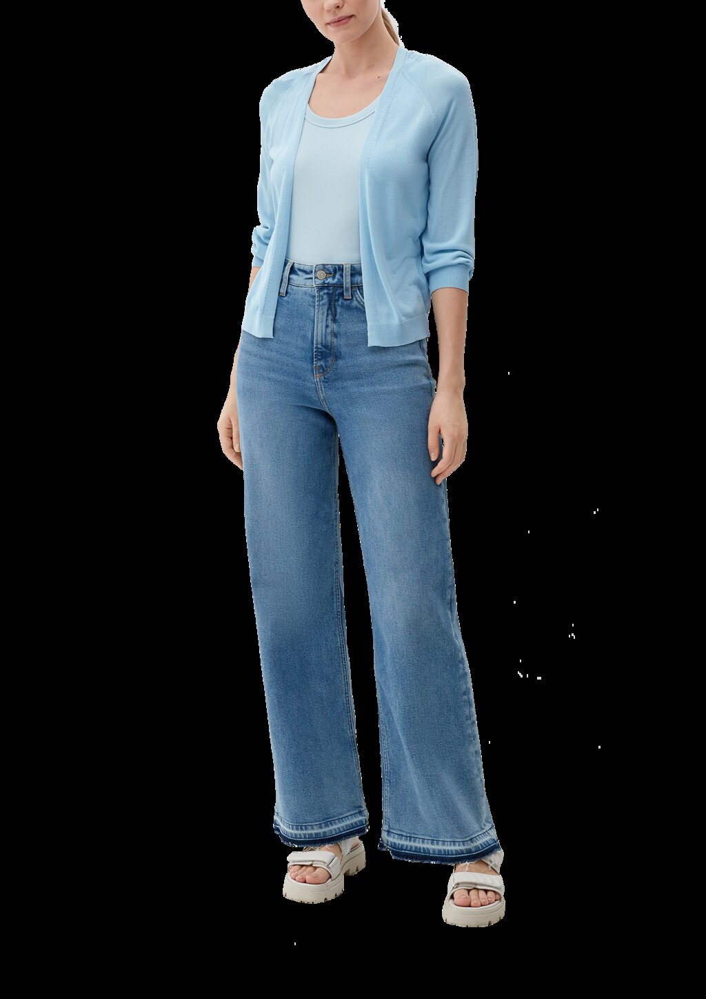 Strickjacke aus Viskose